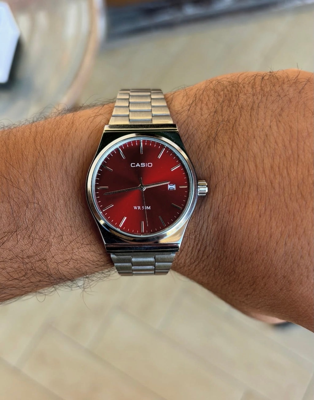 Red Dial casio -Limited edition-