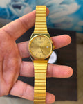 Men Gold casio