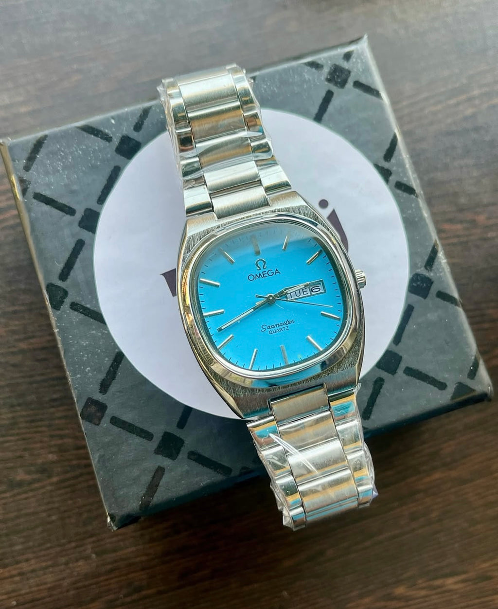 Male Omega baby blue