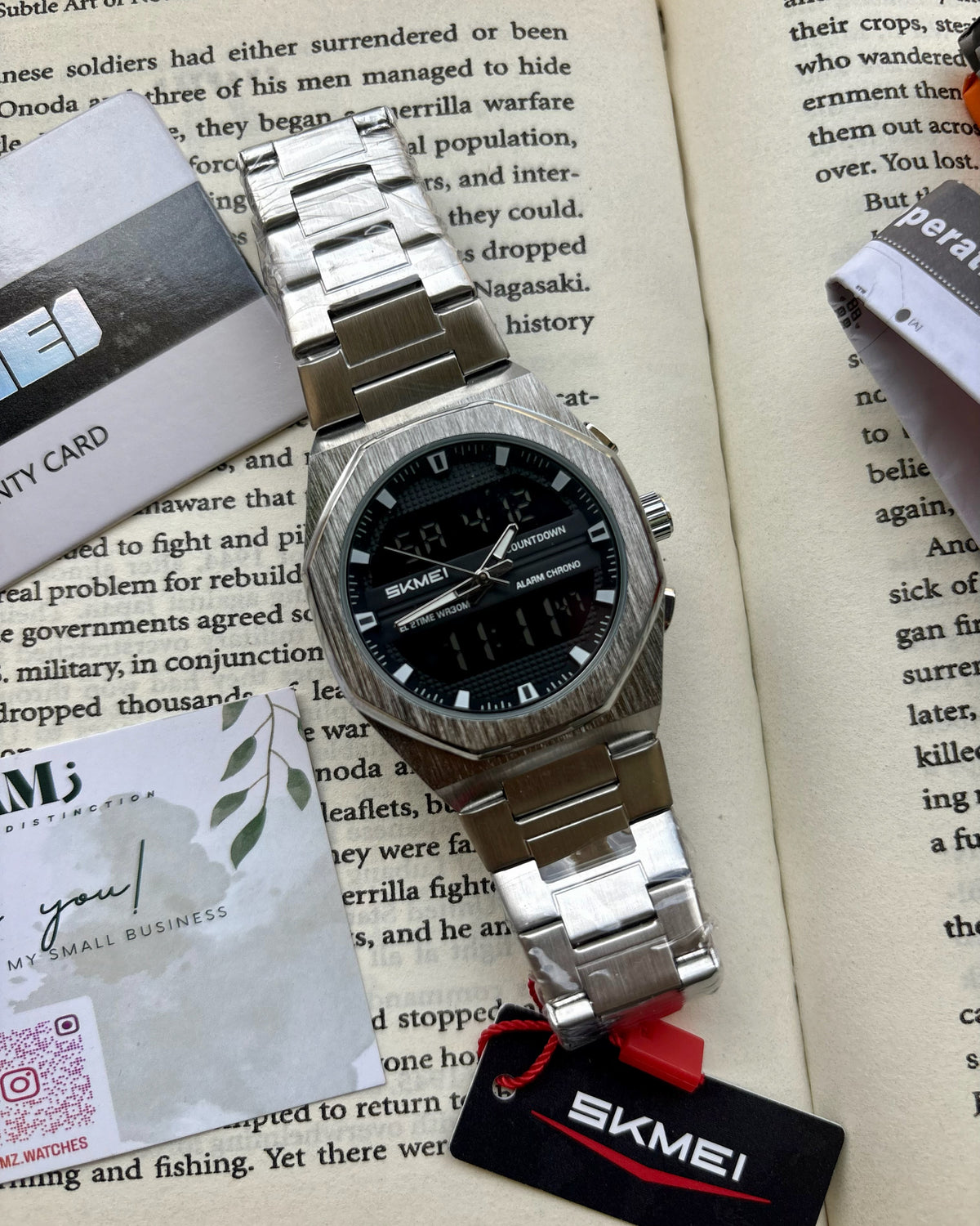 Skmei Silver AP original
