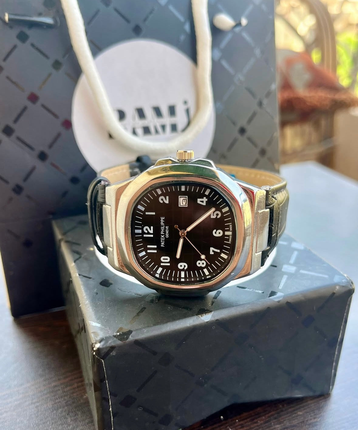 Patek Philipe leather