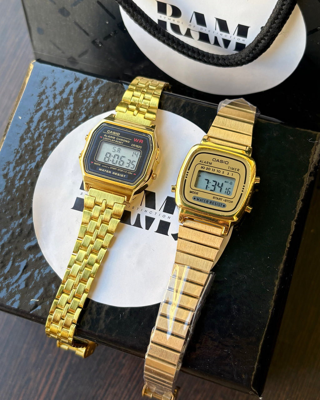 Casio mini all gold