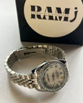 Rolex silver crystals