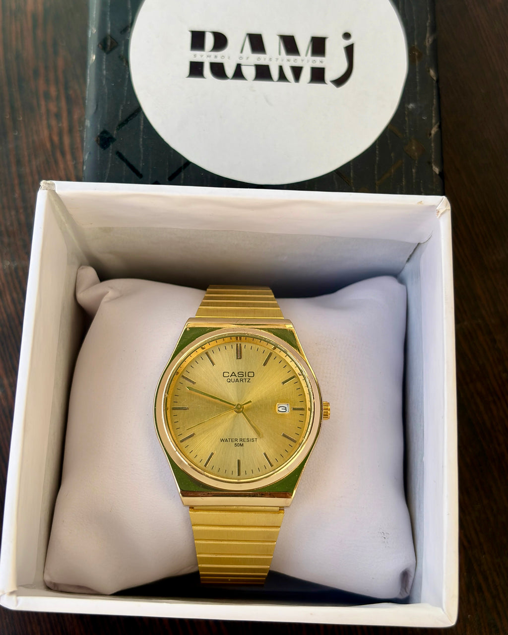 Men Gold casio