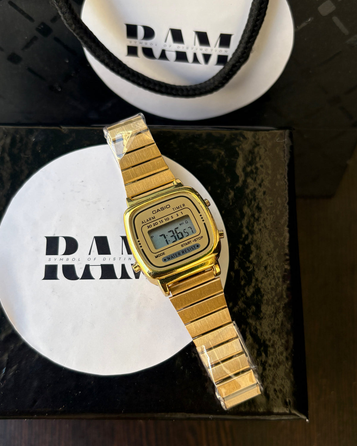 Casio mini all gold