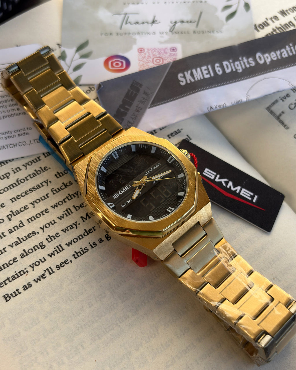 Skmei Gold AP