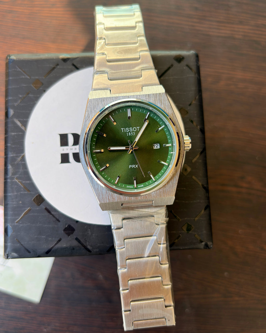 Tissot olive green