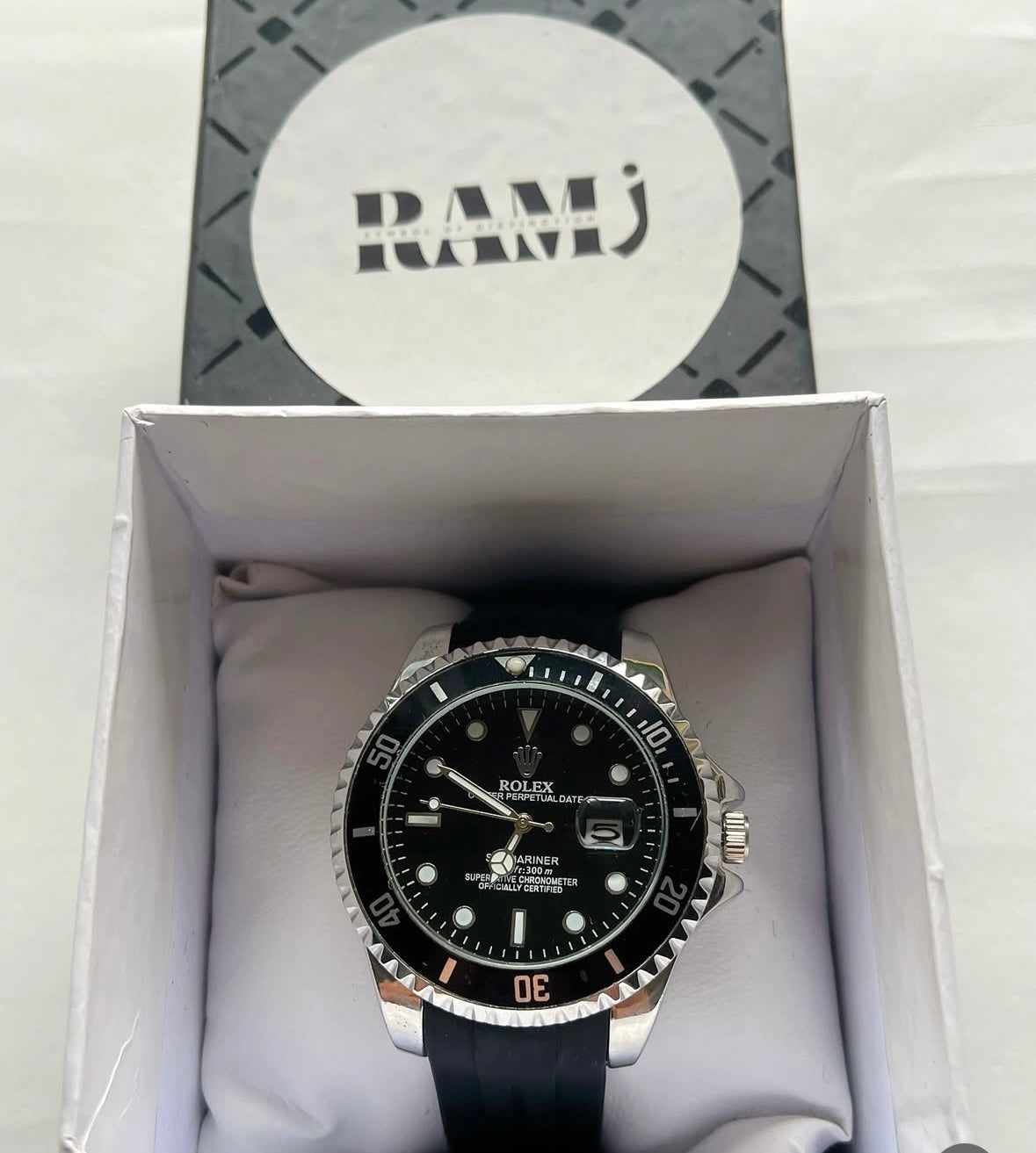 Rolex rubber