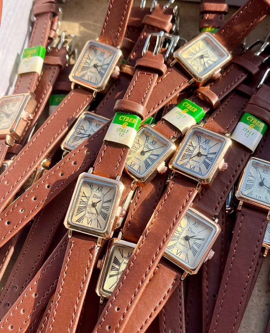 Dark brown leather beauty