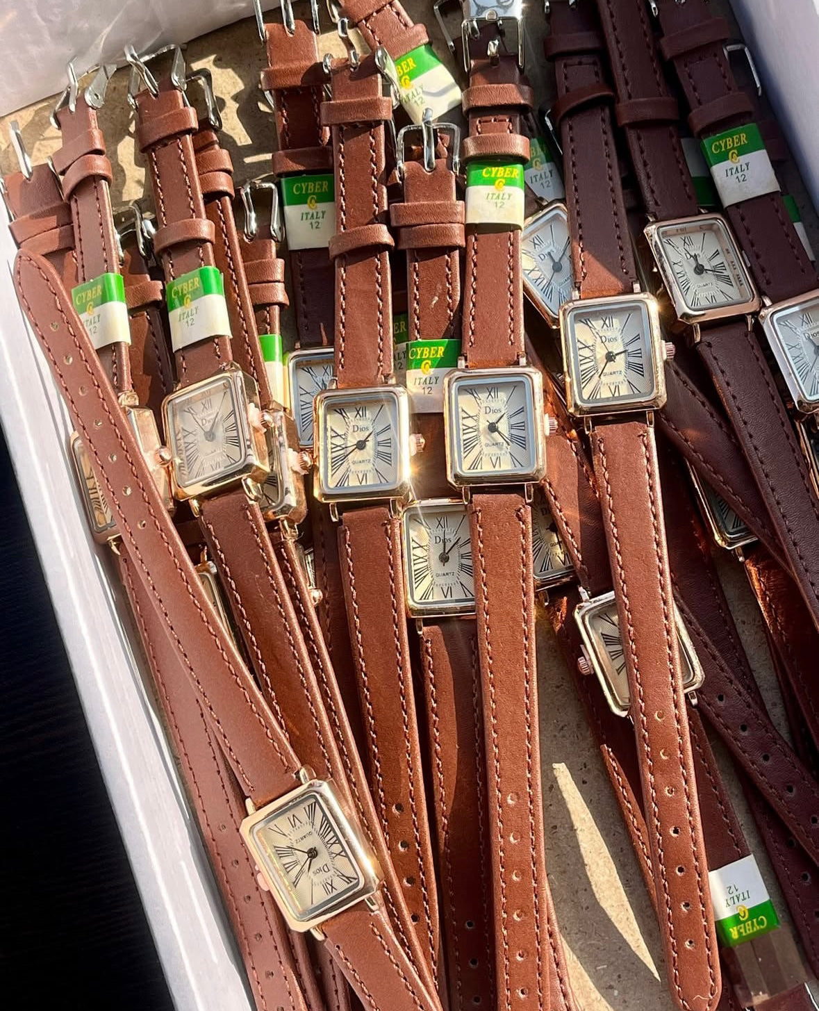 Dark brown leather beauty